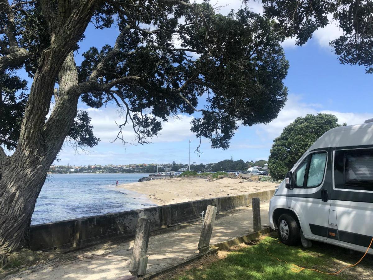 Takapuna Beach Holiday Park Auckland Exterior foto