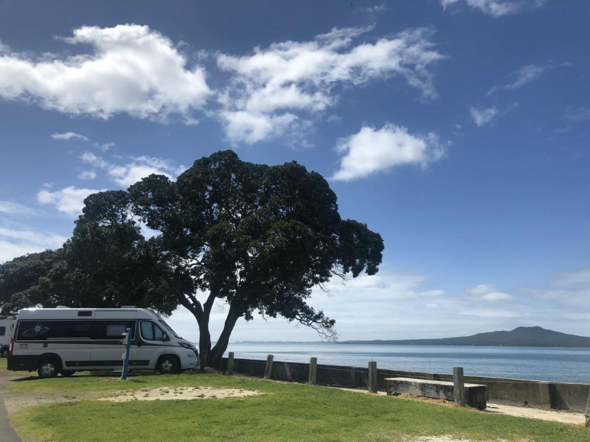Takapuna Beach Holiday Park Auckland Exterior foto